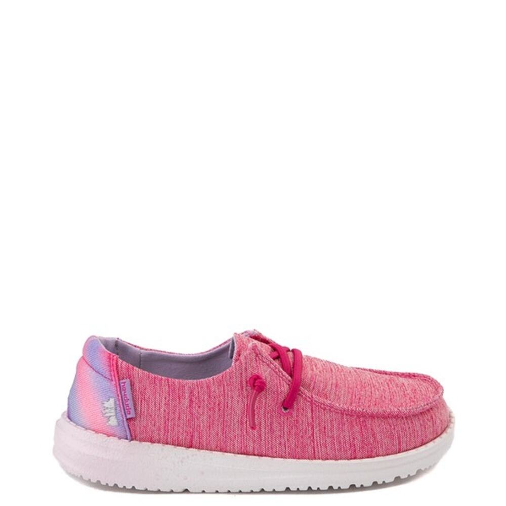 NWT Hey Dude Wendy Sparkling Slip-On Toddler Casual Shoe – Pink Size 6